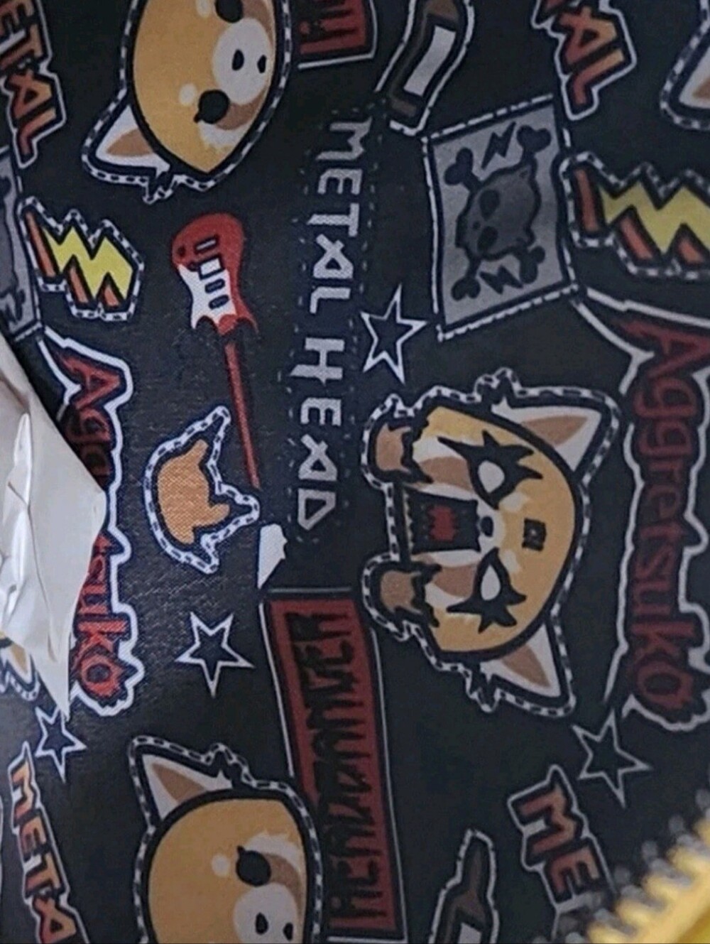 NWT RARE (HTF) LOUNGEFLY SANRIO AGGRETSUKO RETSUKO MINI BACKPACK - Picture 8 of 8